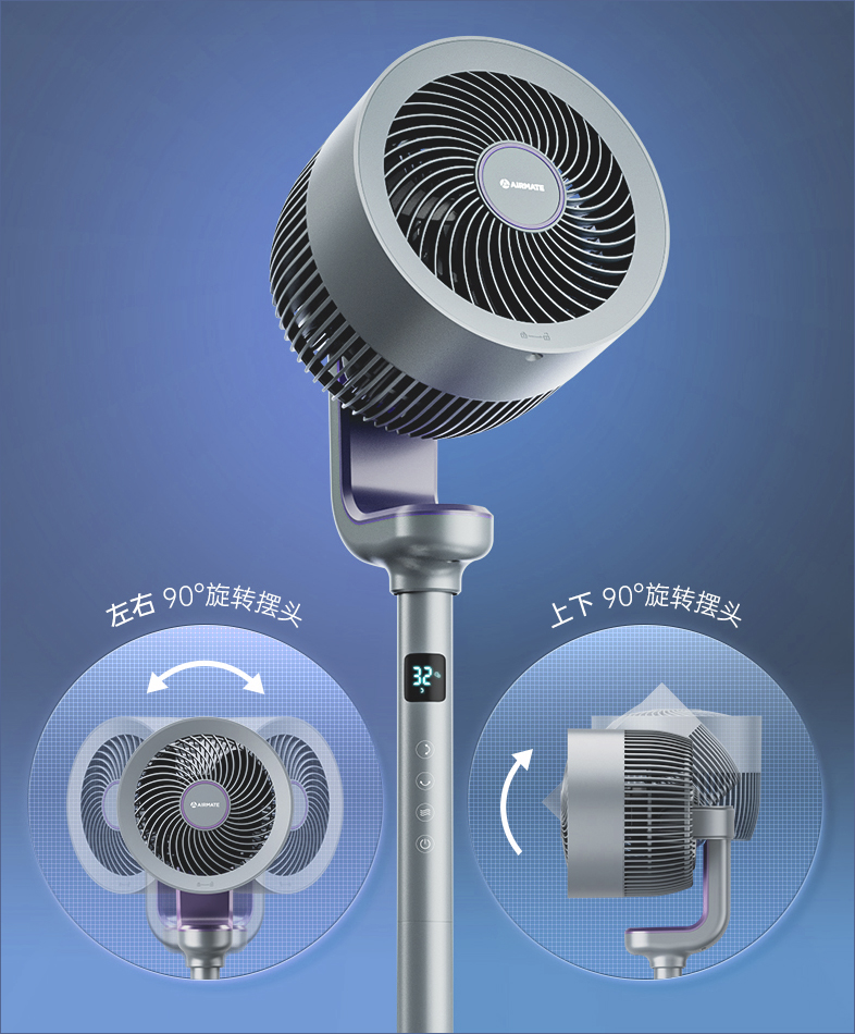 循環(huán)扇搖頭 循環(huán)扇搖頭