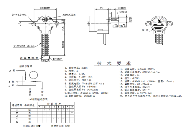 步進電機 步進電機
