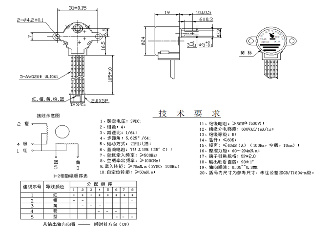 步進電機 步進電機