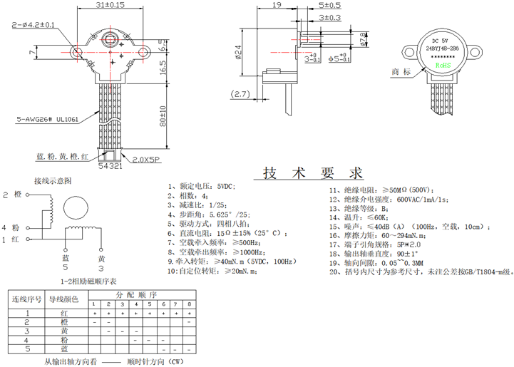 步進電機 步進電機